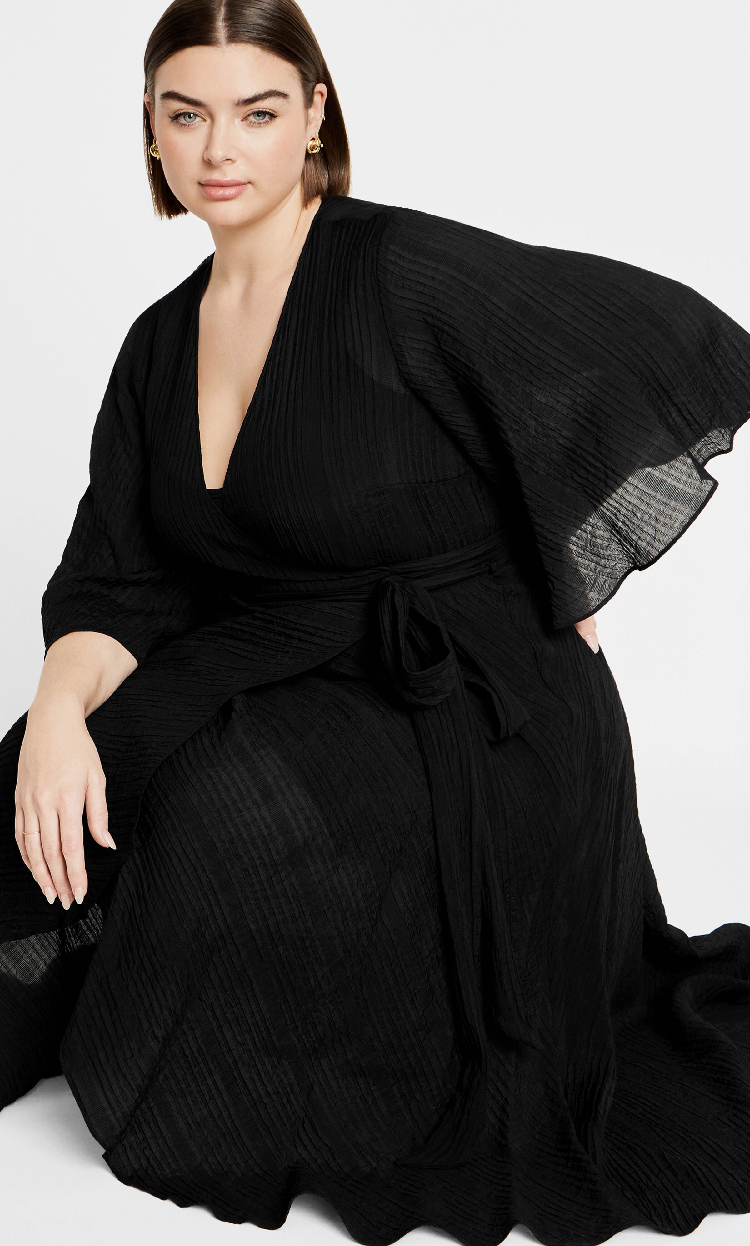 Kira Maxi Dress - black, BLACK, alternate image number 3