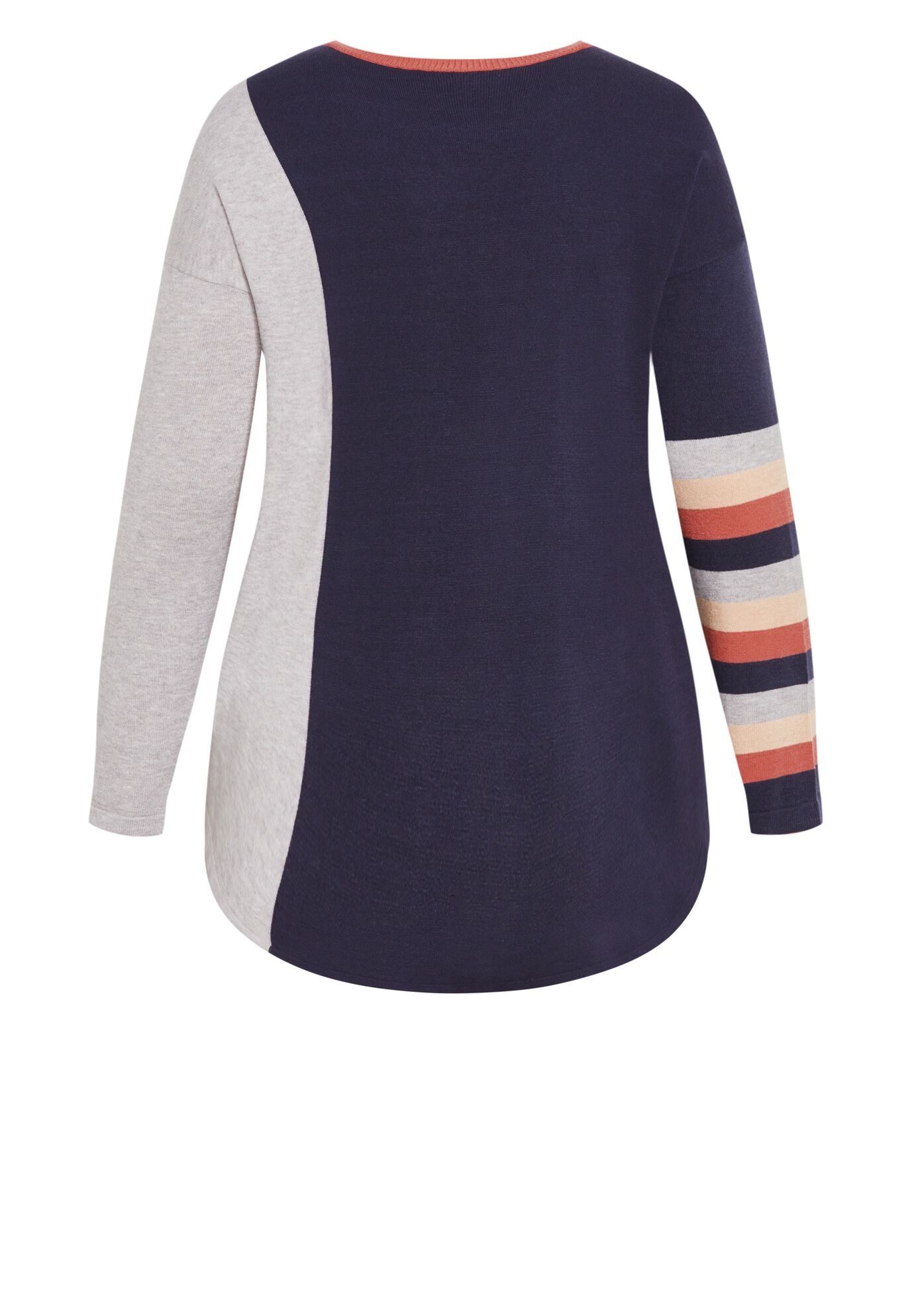 Luna Sweater, NAVY, alternate image number 4