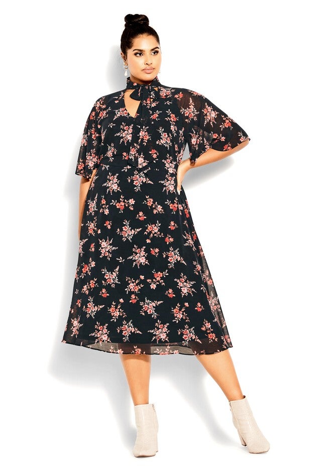 Alexandra Dress - black, BLACK, hi-res image number null