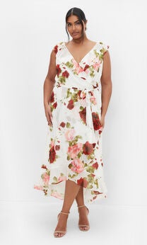 Ella Jane Maxi Dress - ivory