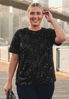 Katrina Sequin Tee