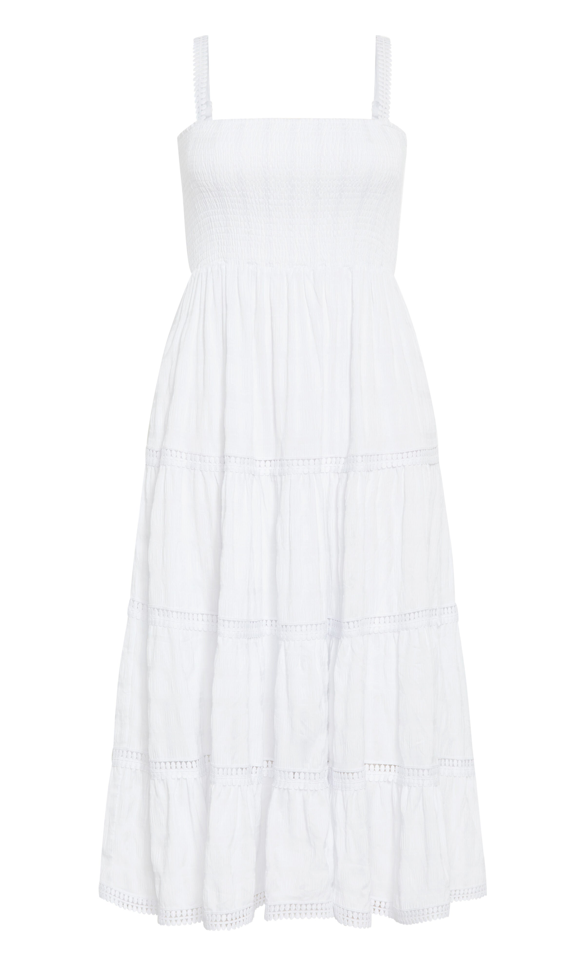 Dakota Dress - white, WHITE, alternate image number 3