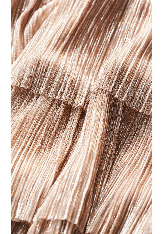 Lilian Sparkle Dress - soft blush, GOLD, alternate image number null