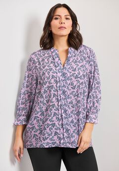 Pintuck Popover Top