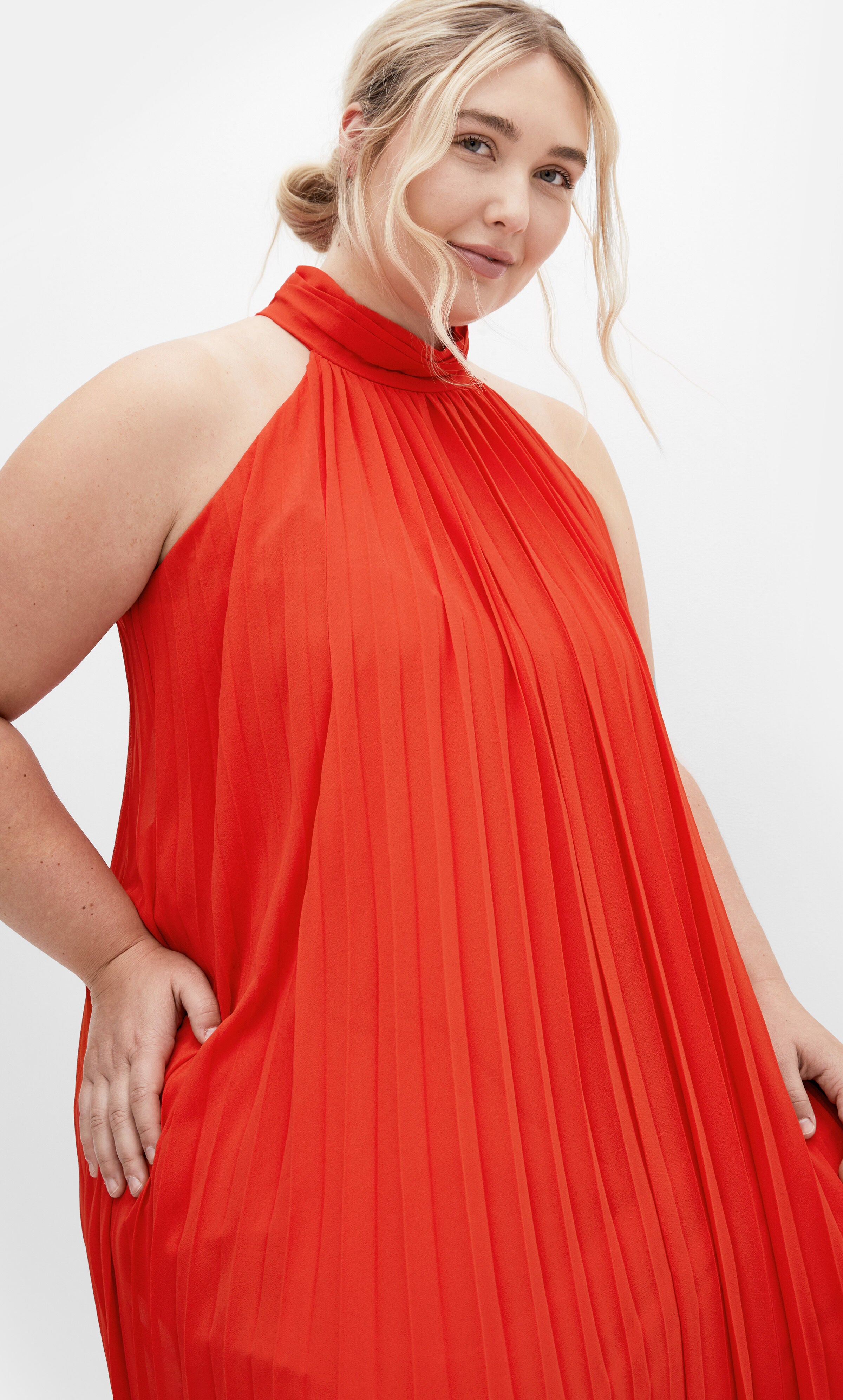 Aida Maxi Dress - tigerlily, ORANGE, alternate image number 2