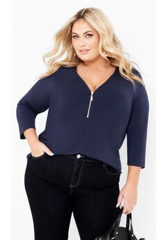 Fiona Zip Top