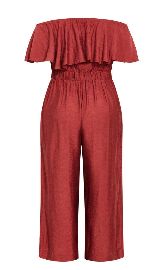 Serene Jumpsuit - sienna, BROWN, alternate image number 4