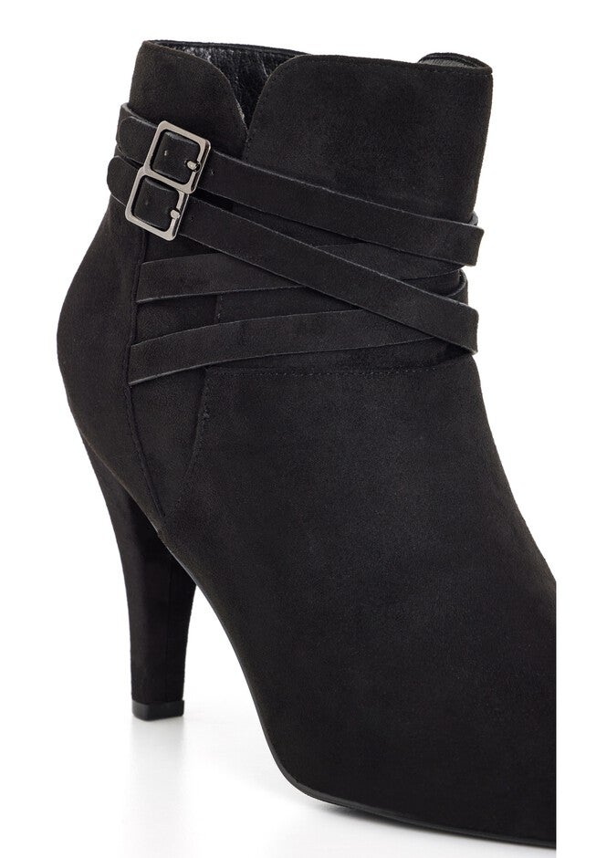 WIDE FIT Sultry Ankle Boot - black, BLACK, alternate image number null