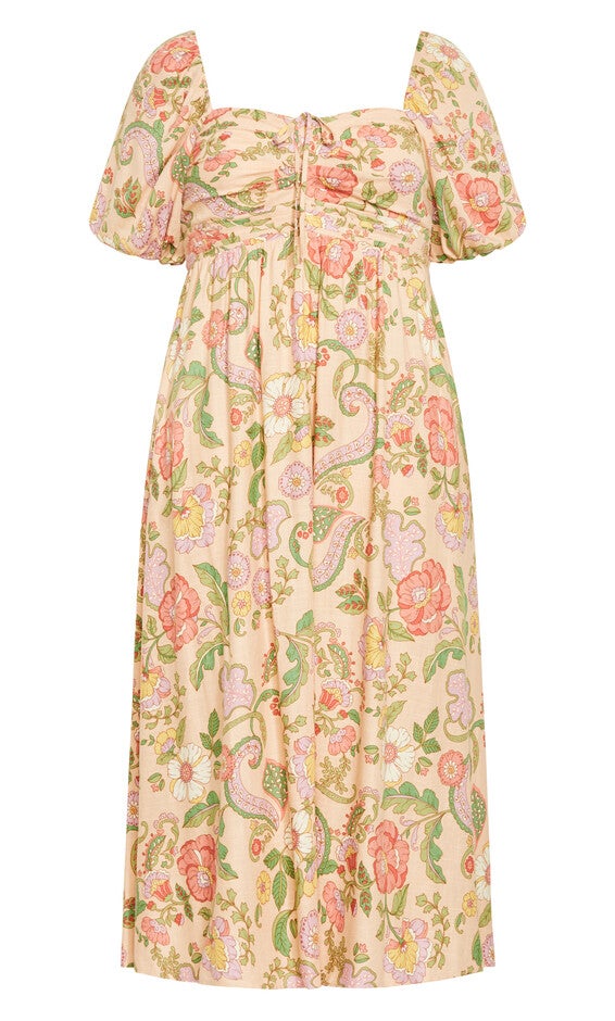 Ellea Maxi Dress - bellini, BEIGE, alternate image number 3