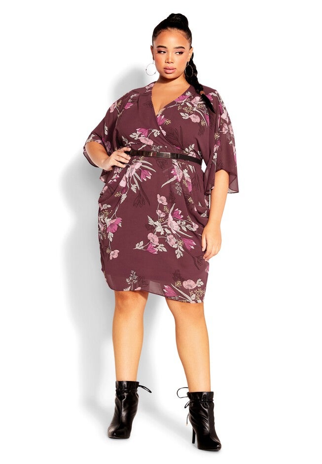 Lila Dress - oxblood, RED, hi-res image number 0