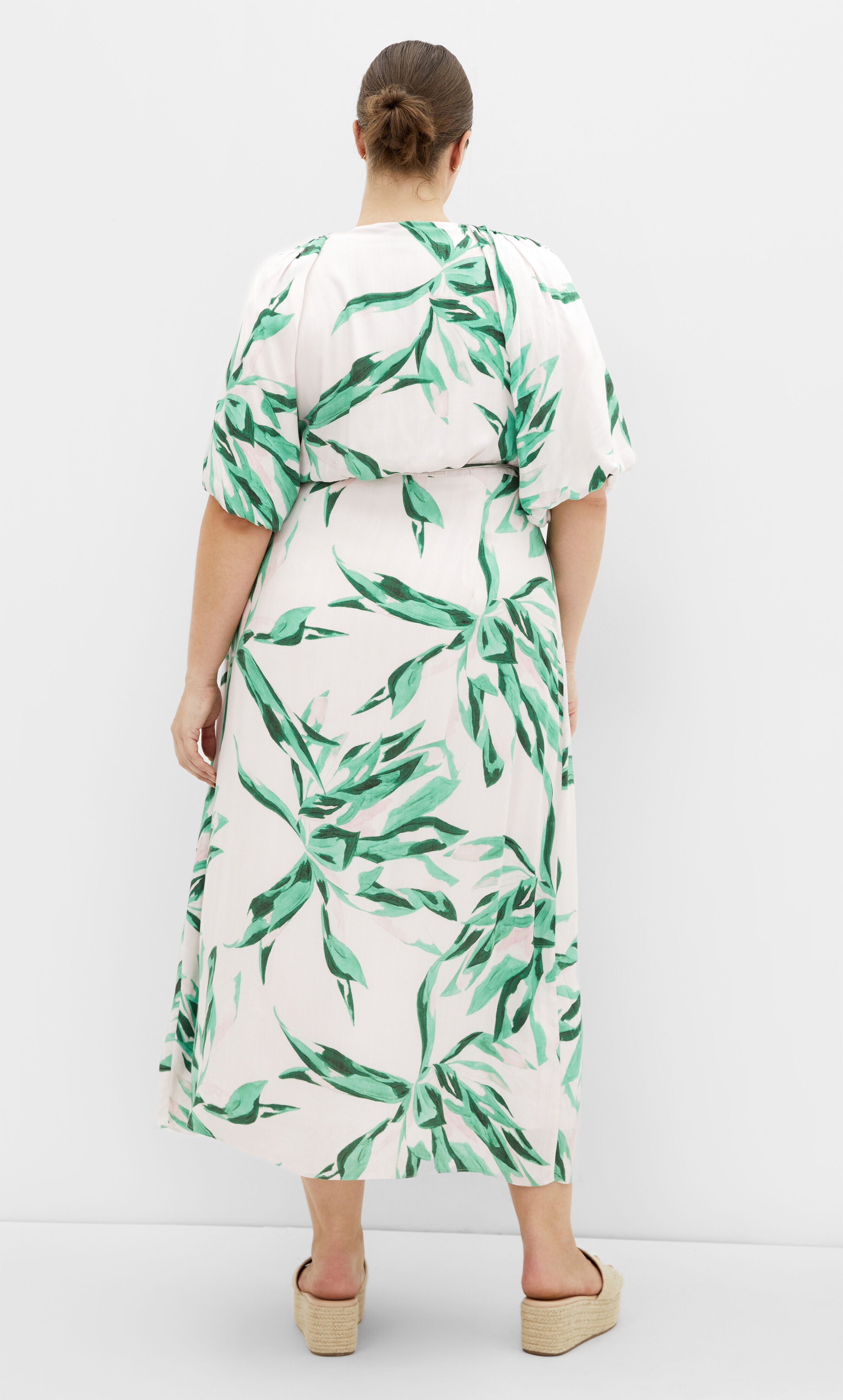 Leilani Maxi Dress - print, GREEN, alternate image number 2