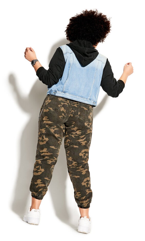 Denim Street Jacket - light wash, BLUE, alternate image number null