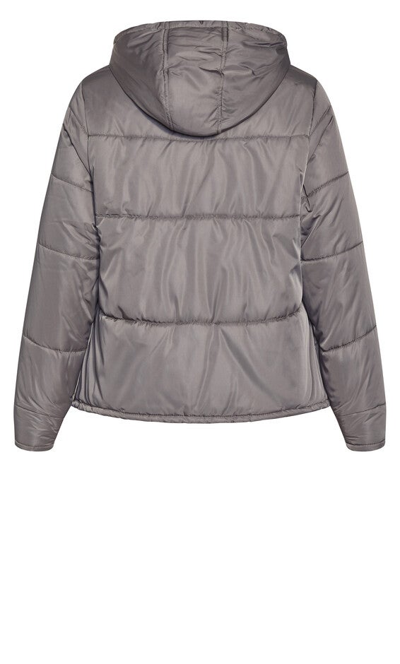 Streetwise Puffer Jacket - platinum, GREY, alternate image number 6