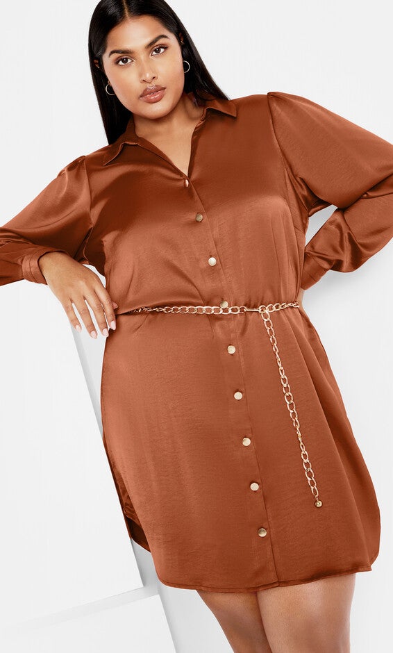 Faye Dress - toffee, TOFFEE, alternate image number null
