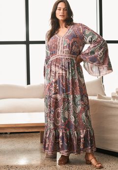 Arlo Bell Sleeve Maxi Dress