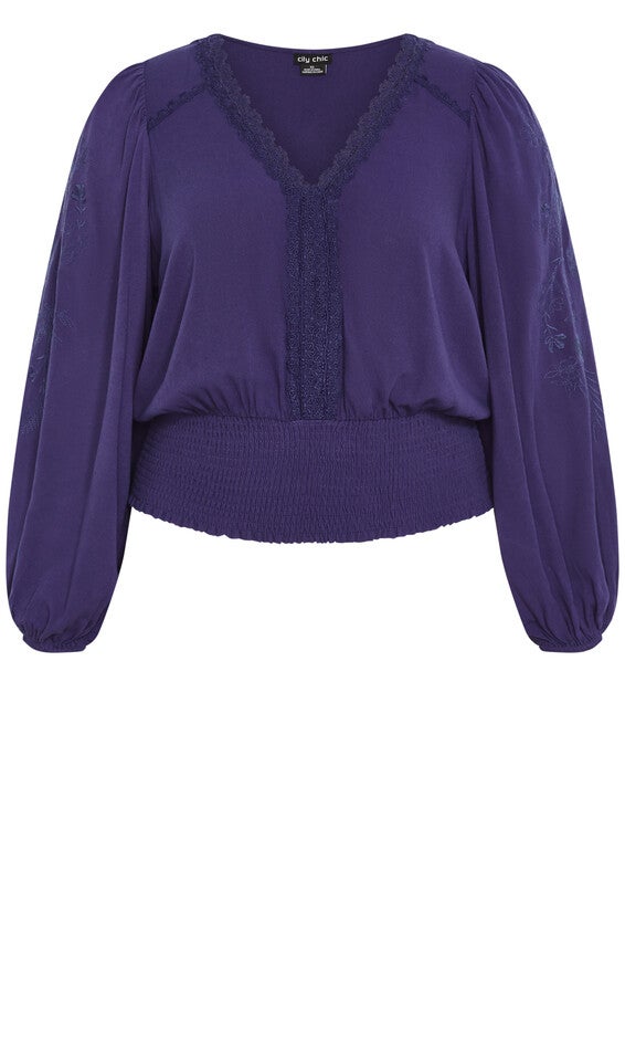 Frankie Top - persian blue, BLUE, alternate image number 3