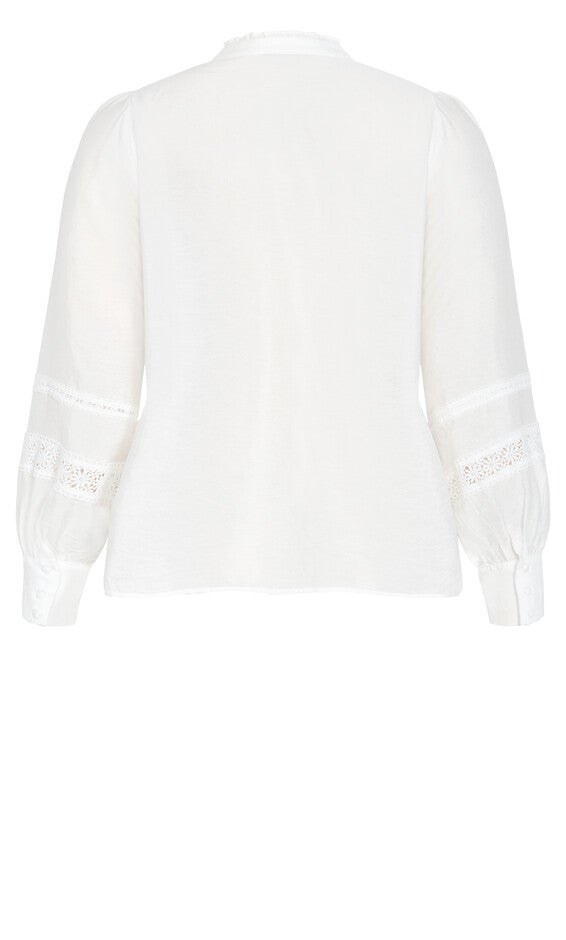 Whimsical Shirt - cream, CREAM, alternate image number null
