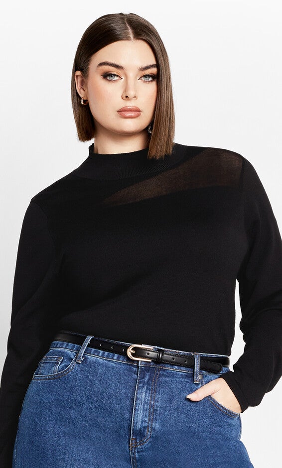 Katalina Jumper - black, BLACK, hi-res image number null