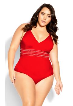 Lucia 1 Piece - grenadine