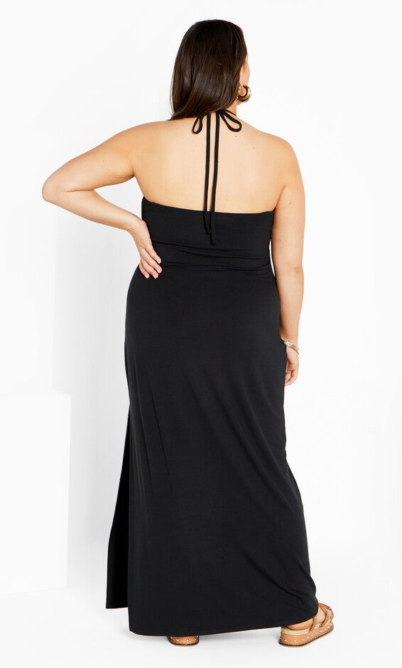 Miley Maxi Dress - black, BLACK, alternate image number 3