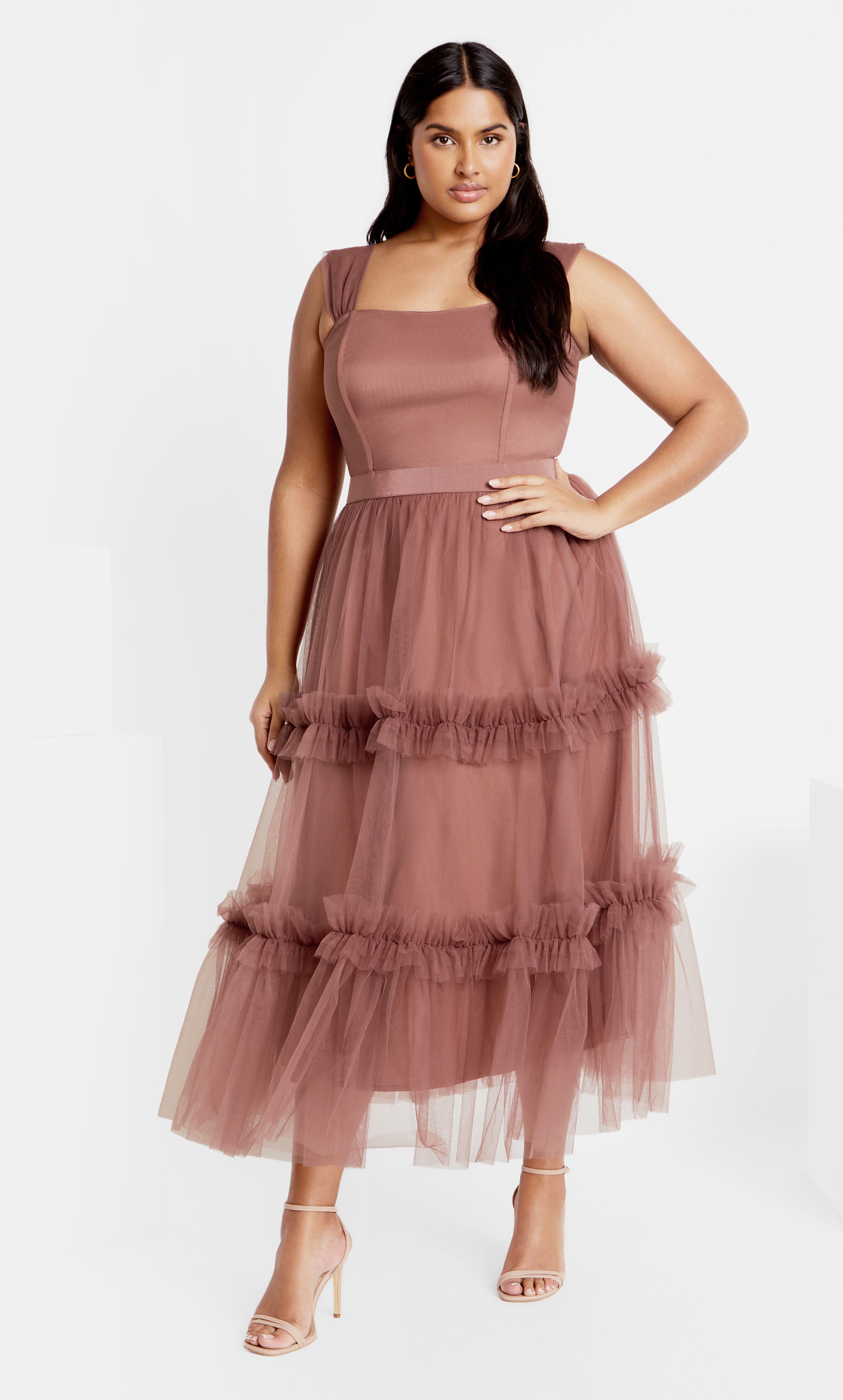 Charming Dress - vintage rose, PINK, hi-res image number 0