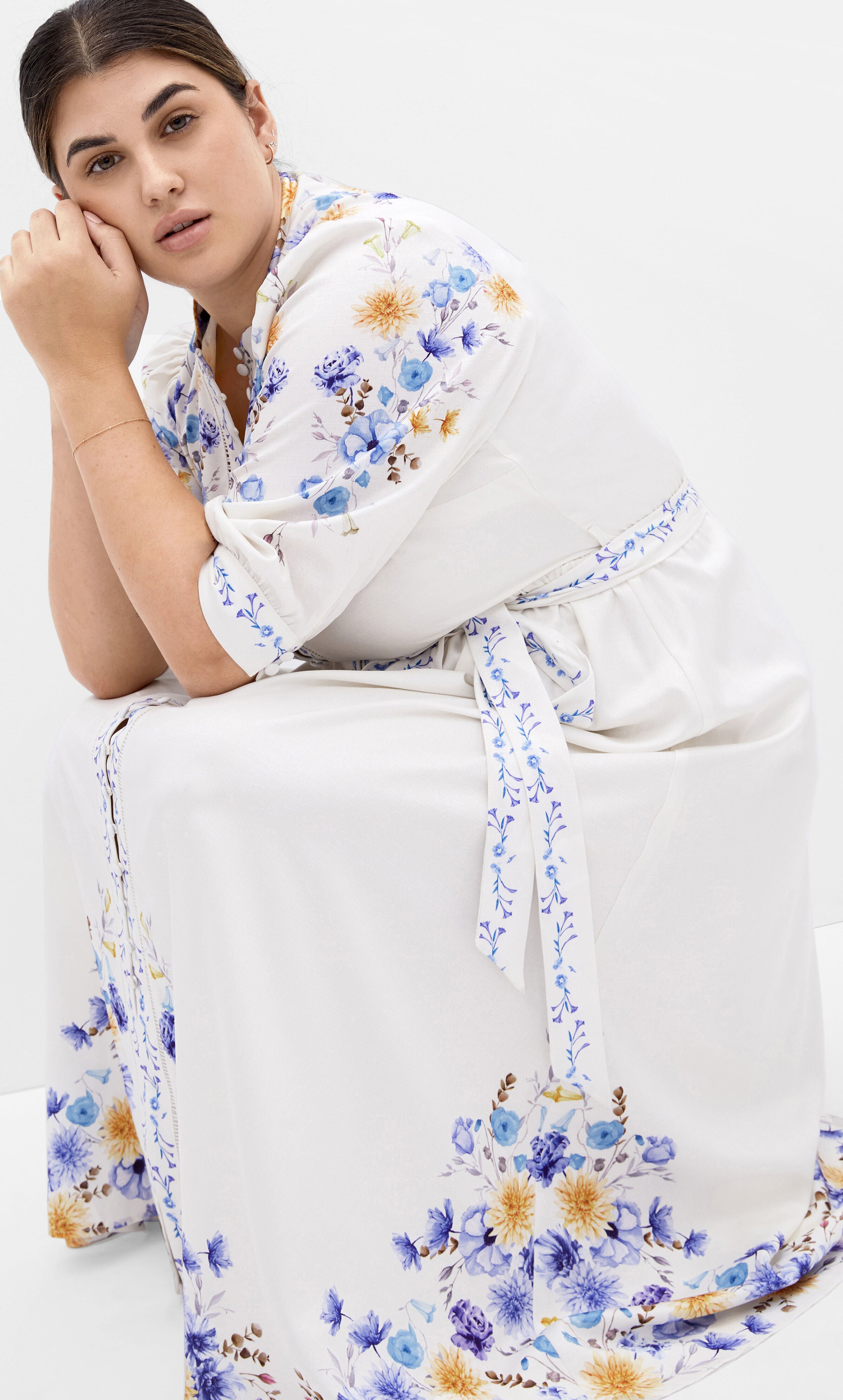 Annabelle Dress - cream, WHITE, alternate image number 2