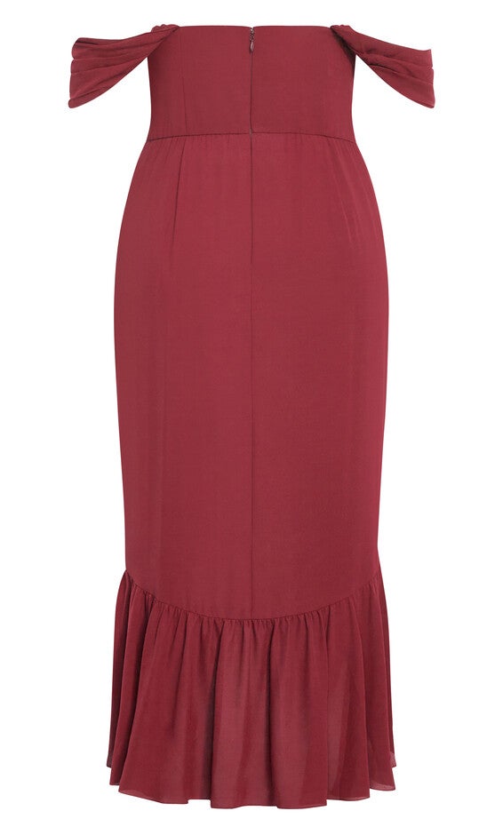 Rosabella Maxi Dress - garnet, PINK, alternate image number 4