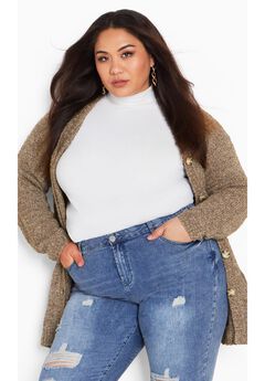 Amber Boucle Cardigan