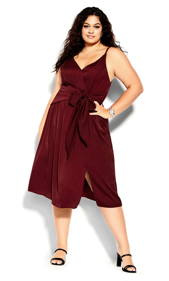 Dreaming Dress - pomegranate, RED, hi-res image number null