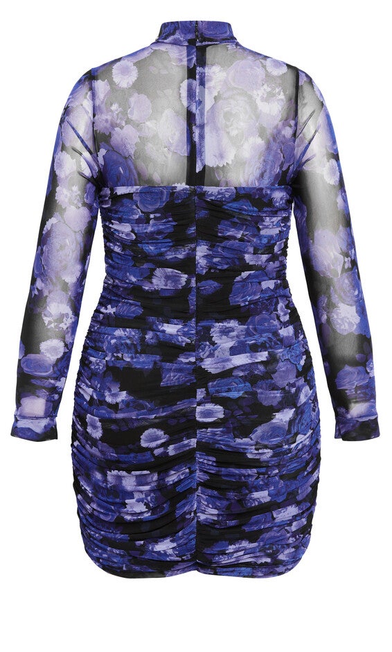 Kiara Dress - deep blue, MOONLIT, alternate image number null