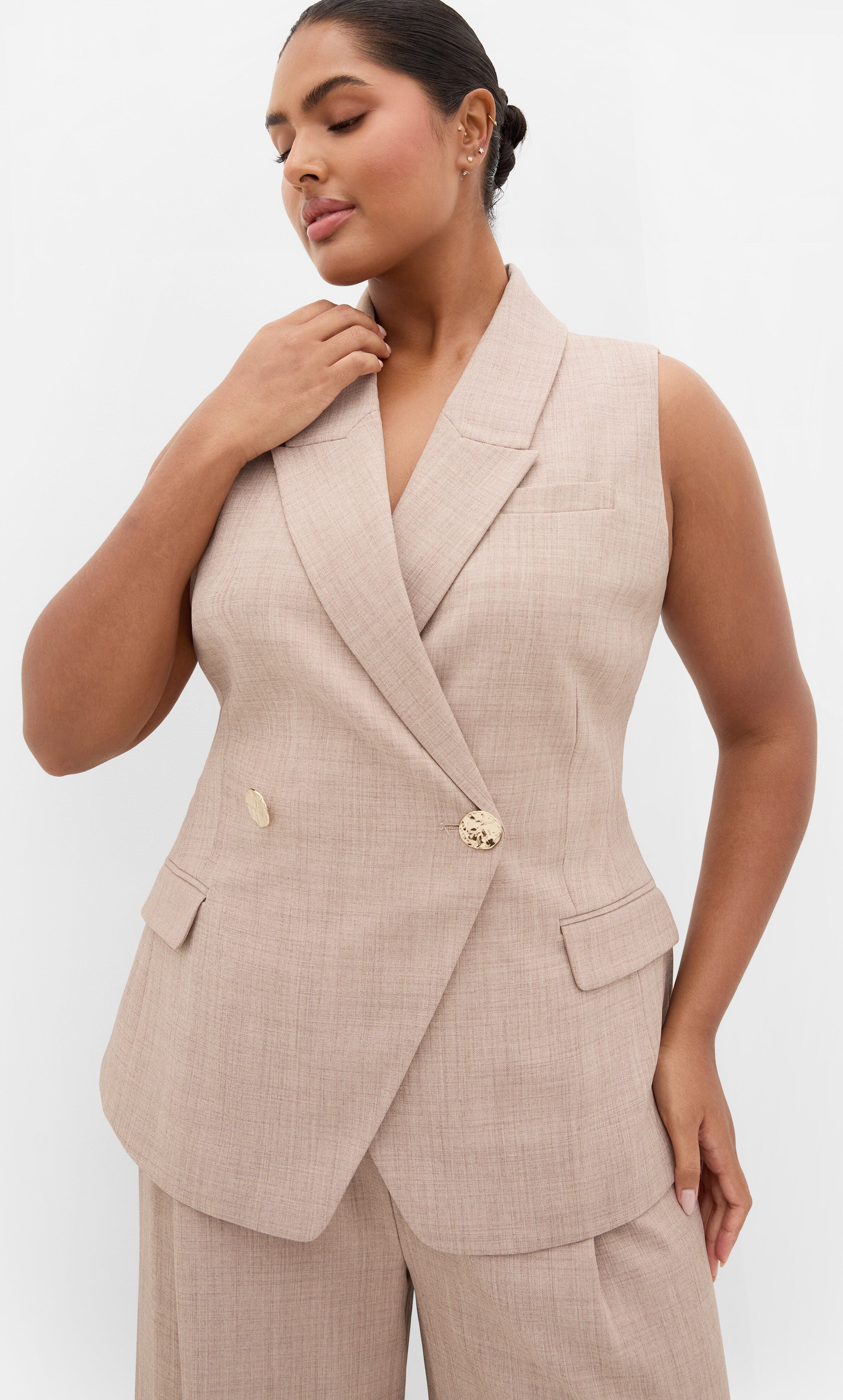 Luci Vest, BEIGE, hi-res image number 0