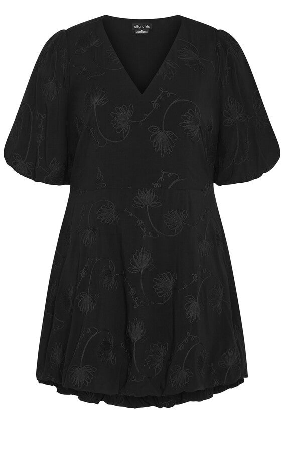 Dottie Dress - black, BLACK, alternate image number 2