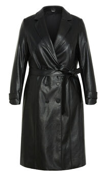 Phylis Trench Coat - black