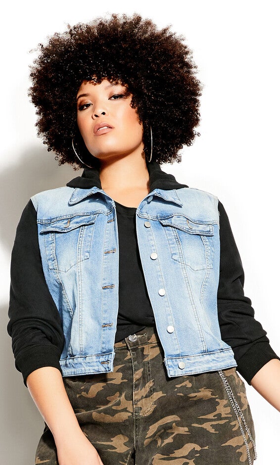 Denim Street Jacket - light wash, BLUE, hi-res image number null