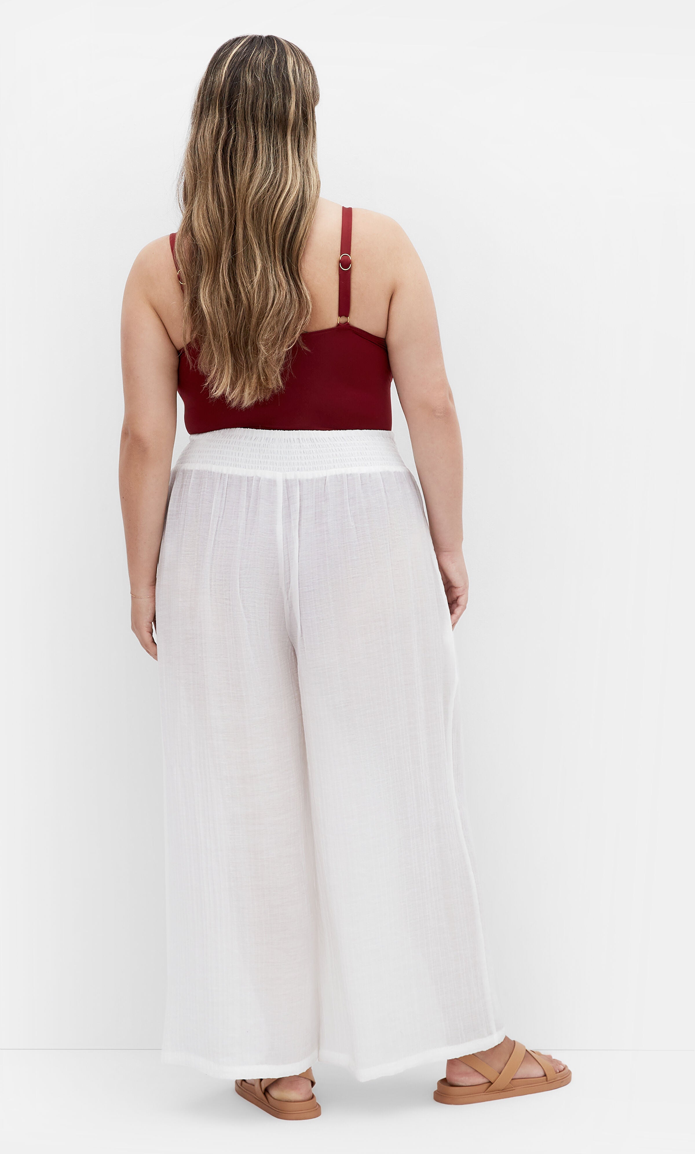 Maci Pant - ivory, CREAM, alternate image number 3