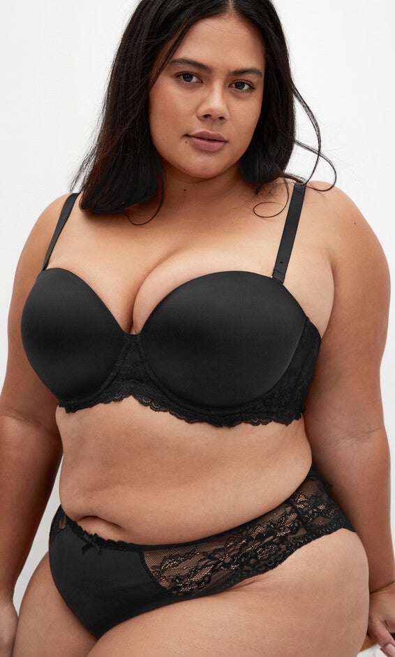 Smooth & Chic Multiway Contour Bra - black, BLACK, hi-res image number 0