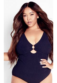 Persia Cut Out 1 Piece - black