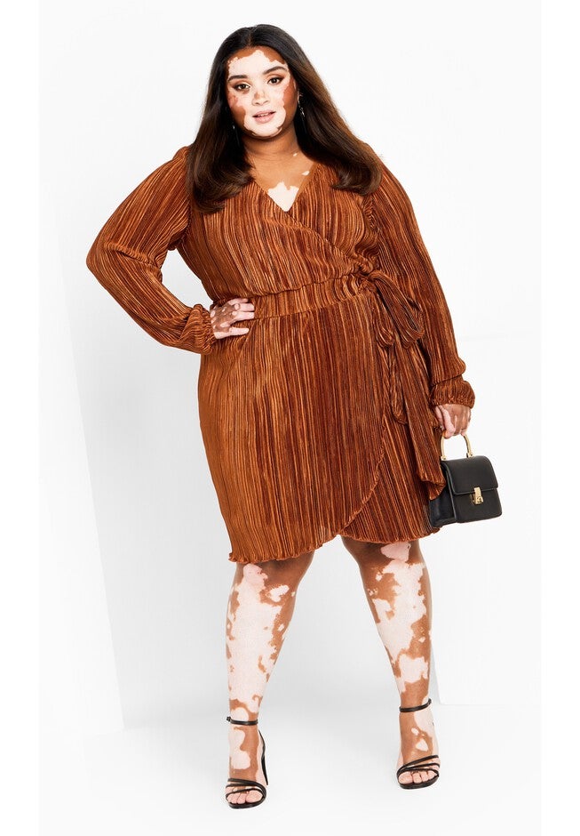 Macie Dress - gingerbread, GINGERBREAD, on-hover image number null