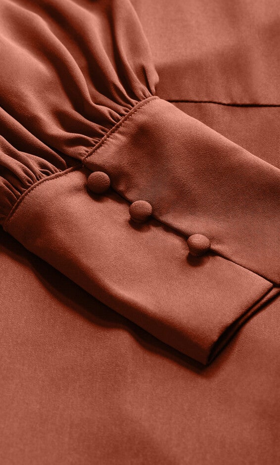 Oki Maxi Dress - copper, ORANGE, alternate image number 5