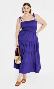 Marli Maxi Dress - lapis