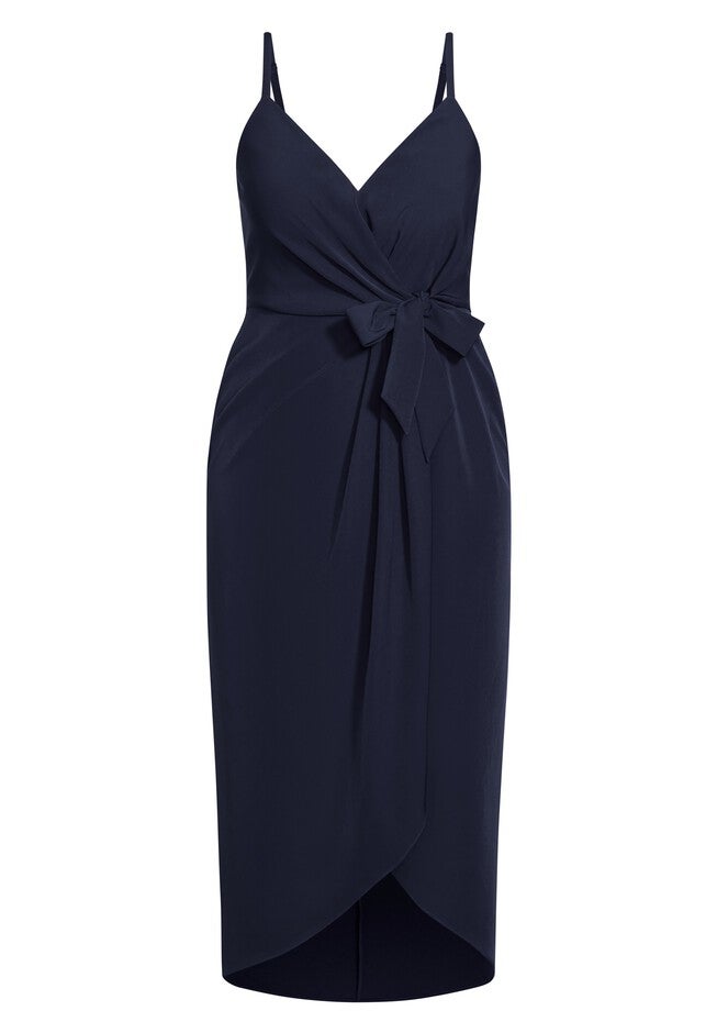 Love Affair Dress - dark navy, BLUE, alternate image number null