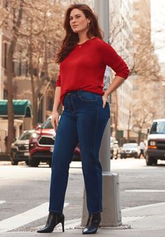 Butter Denim Straight Leg Jean