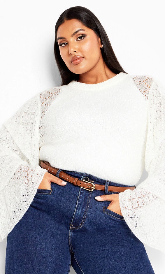Estelle Sweater - cream, BEIGE, hi-res image number null