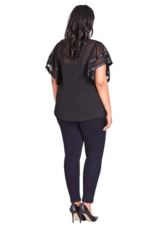 Asha Regular Skinny Jean - dark denim, BLUE, on-hover image number null