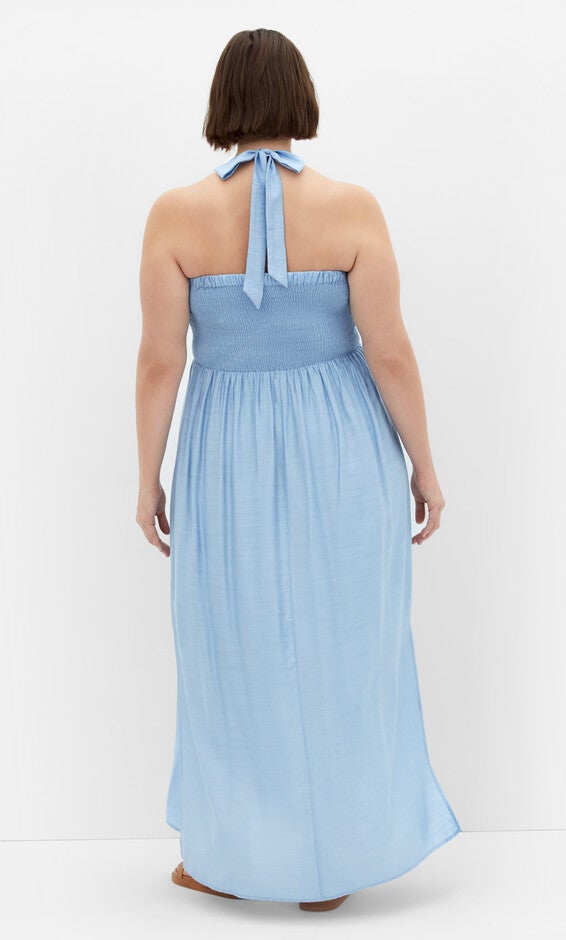 Serene Peta Maxi Dress - baby blue, BLUE, alternate image number 5
