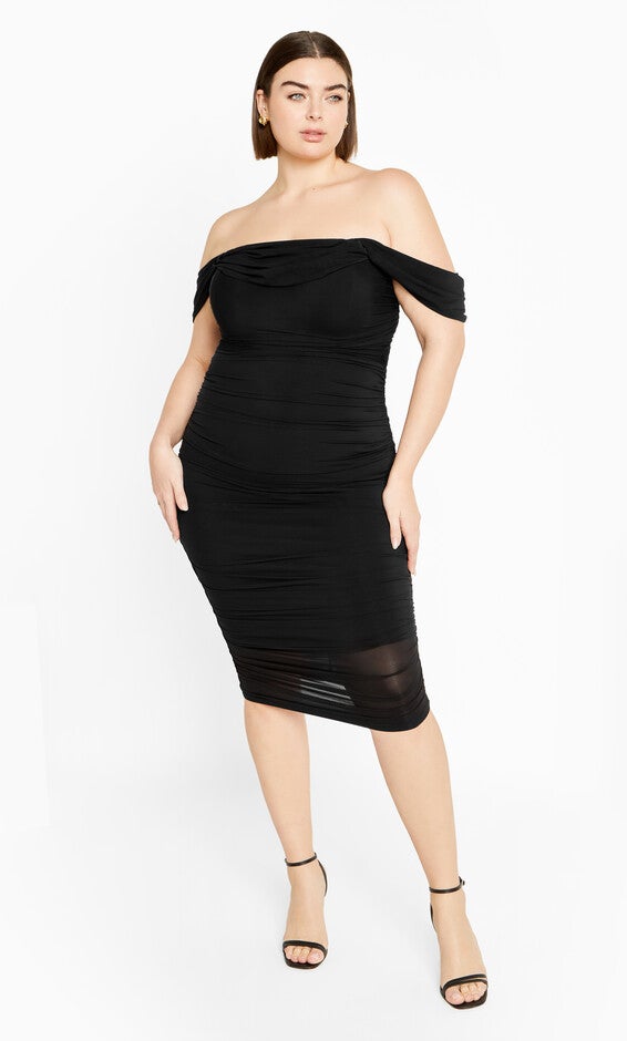 Alyssa Dress - black, BLACK, hi-res image number null
