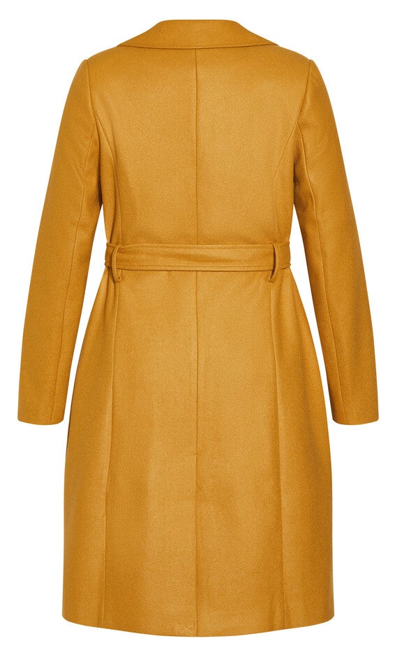 Abigail Coat - caramel, BROWN, alternate image number null