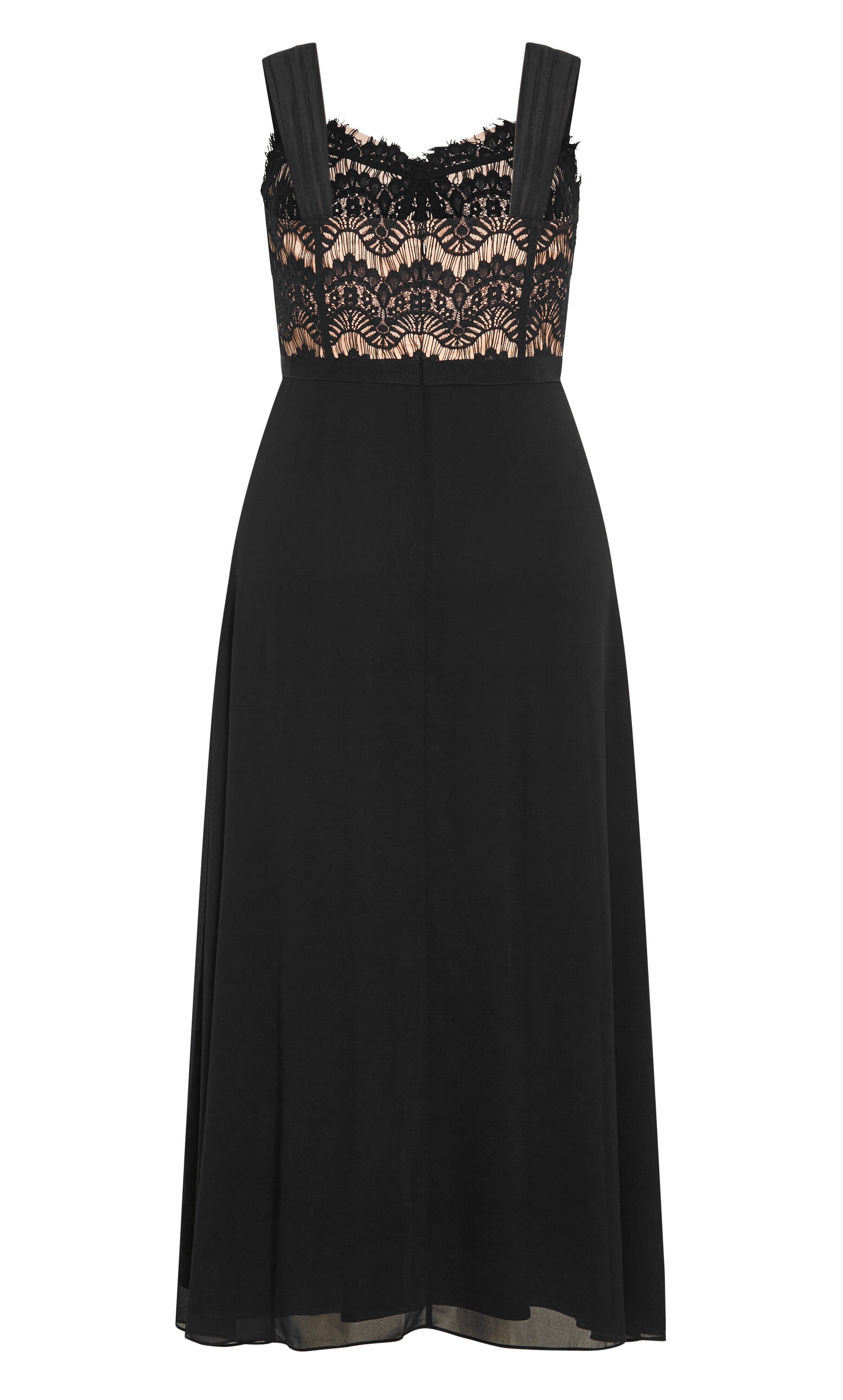 Sweet Evie Maxi Dress - black, BLACK, alternate image number 4