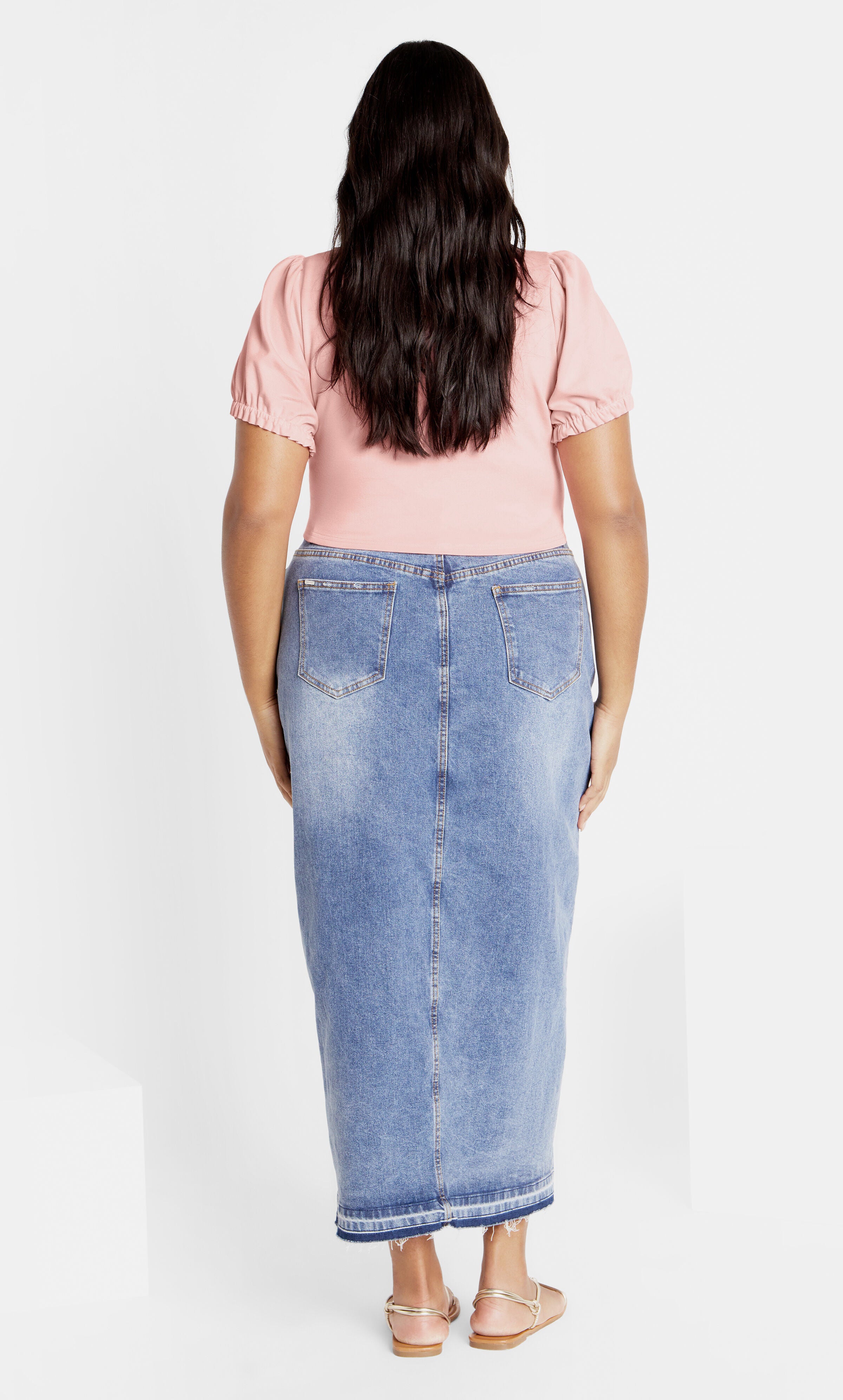 Corset Puff Top - sugar, PINK, alternate image number 2