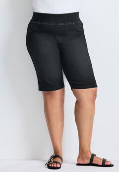 Plus Size Wide Leg Shorts